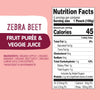Holle Baby Food Pouches - Organic Fruit & Veggie Puree - Zebra Beet Holle USA