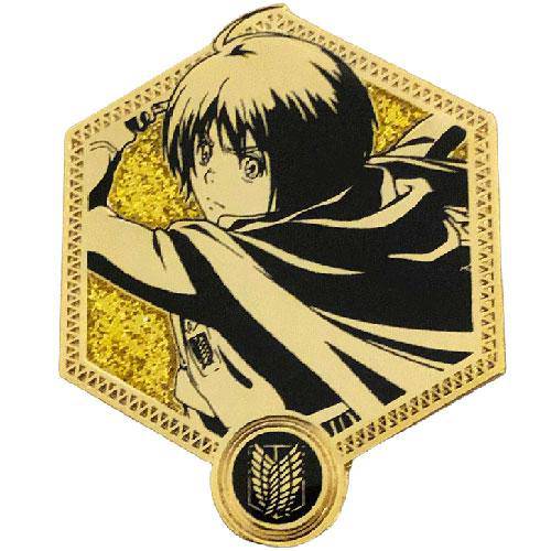 Zen Monkey Attack on Titan Golden Series - 1st Edition Enamel Pin - Select Figure(s) ToyShnip