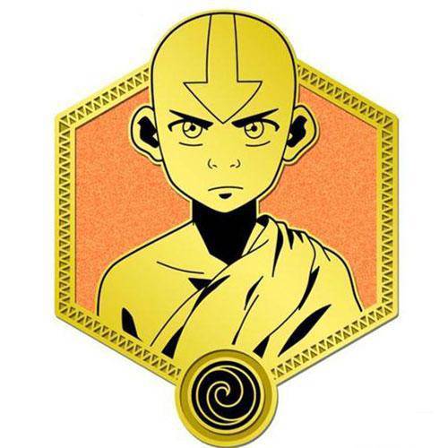 ToyShnip Zen Monkey - Avatar: The Last Airbender Enamel Gold Series Pin -