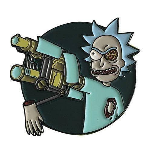 Zen Monkey: Bionic Arm Rick - Rick and Morty Enamel Pin ToyShnip