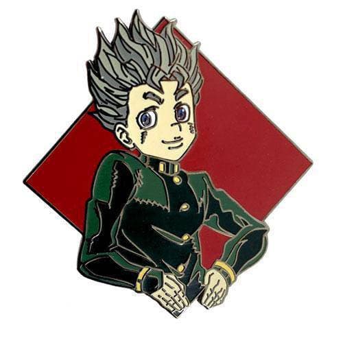Zen Monkey: Diamond Koichi Hirose - JoJo's Bizarre Adventure Enamel Pin ToyShnip