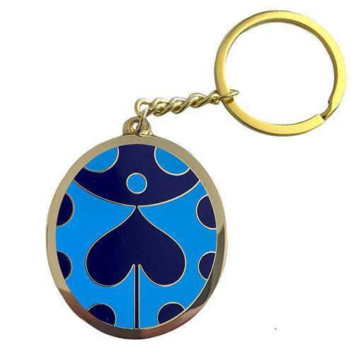 Zen Monkey: Giorno's Blue Brooch (Keychain Ver.) - JoJo's Bizarre Adventure Enamel Keychain ToyShnip