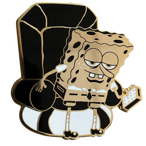 Zen Monkey: Ight Imma Head Out (ZMS 10th Anniversary) - Spongebob Squarepants Pin ToyShnip