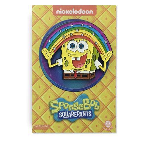 Zen Monkey: Imagination! (SpongeBob Meme Collection) - Spongebob Squarepants Pin ToyShnip