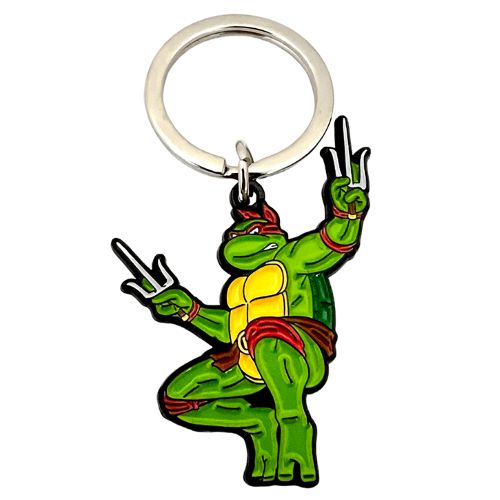 Zen Monkey: Leaping Raphael - Teenage Mutant Ninja Turtles Keychain ToyShnip