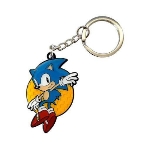 Zen Monkey: Leaping Sonic (Keychain Ver.) - Sonic the Hedgehog Keychain ToyShnip
