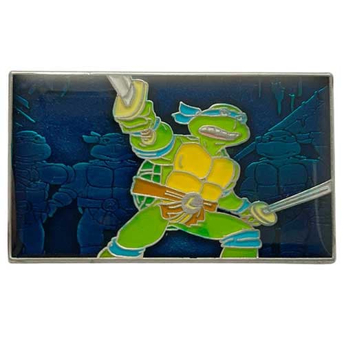 Zen Monkey: Leonardo Leads - Teenage Mutant Ninja Turtles Enamel Pin ToyShnip