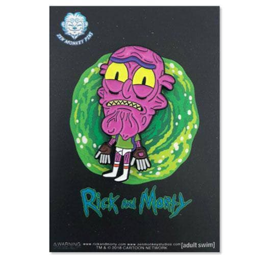 Zen Monkey: Lil Scary Terry - Rick and Morty Enamel Pin ToyShnip
