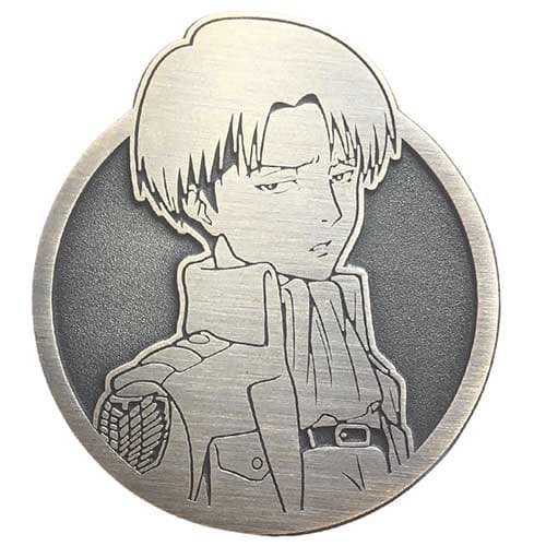 Zen Monkey: Limited Edition Emblem: Levi Ackerman - Attack on Titan Enamel Pin ToyShnip