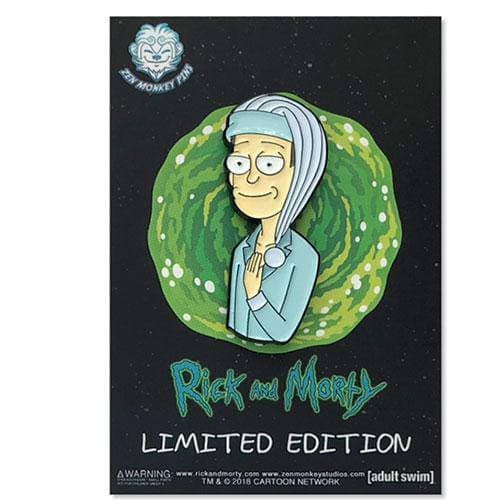 Zen Monkey: Sleepy Gary - Rick and Morty Enamel Pin ToyShnip