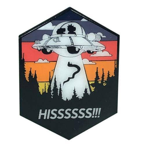 Zen Monkey: Snake Abduction(SEASON 4 EPISODE 5) - Rick and Morty Enamel Pin ToyShnip