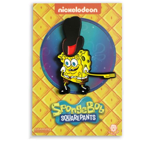 Zen Monkey: Spoons Rattling - Spongebob Squarepants Pin ToyShnip