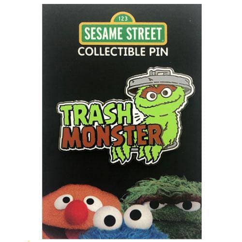 Zen Monkey: Trash Monster - Sesame Street Pin Pin ToyShnip