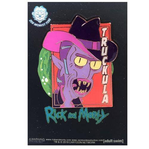Zen Monkey: Truckula: Pastel Series(SEASON 4 EPISODE 3) - Rick and Morty Enamel Pin ToyShnip