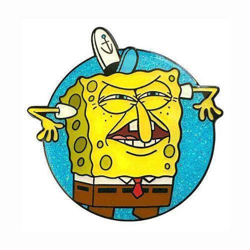 Zen Monkey: "Who Put You On The Planet?" - SpongeBob Squarepants Enamel Pin ToyShnip