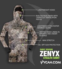 Vycah Zenyx Stealth Shirt - Fall Camo Vycah